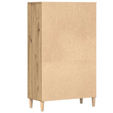 Wooden Highboard 70cm Wide With 2 Doors 1 Drawer - Vantage Home