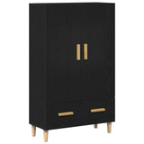 Wooden Highboard 70cm Wide With 2 Doors 1 Drawer - Vantage Home