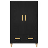 Wooden Highboard 70cm Wide With 2 Doors 1 Drawer - Vantage Home