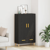Wooden Highboard 70cm Wide With 2 Doors 1 Drawer - Vantage Home