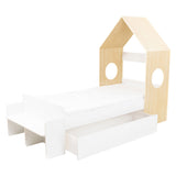 Wooden House Day Bed With 1 Drawer - Cody