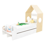Wooden House Day Bed With 1 Drawer - Cody