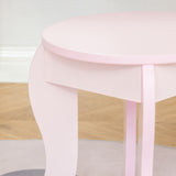 Wooden Kids Dressing Table Set 60cm Wide - Velmora