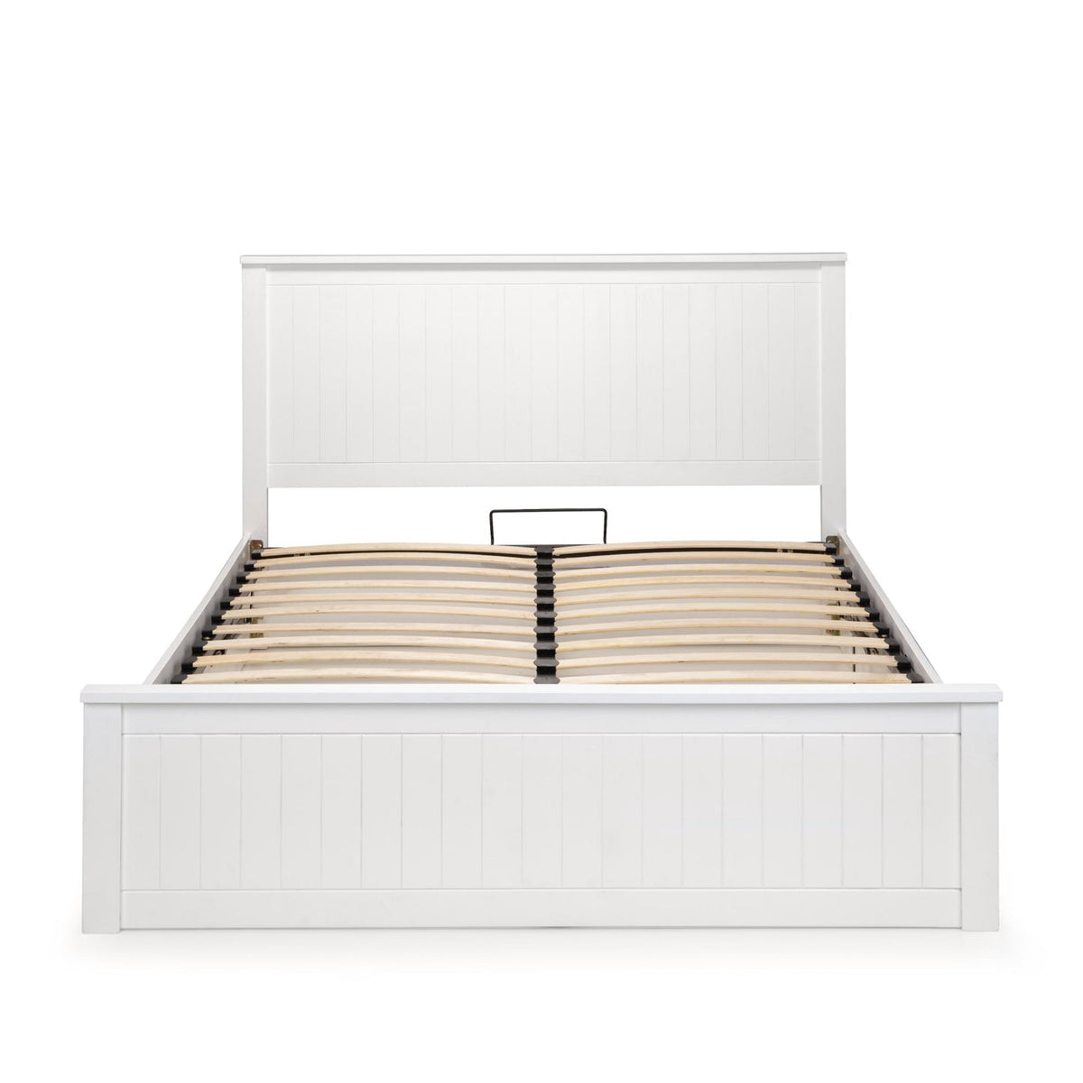 Wooden King Size Ottoman Storage Bed - Maine