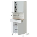 Wooden Kitchen Cabinet With 4 Doors And 1 Drawer - Denver