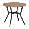 Wooden Kitchen Dining Table Round for 4 People - Velmora