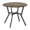 Wooden Kitchen Dining Table Round for 4 People - Velmora