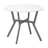 Wooden Kitchen Dining Table Round for 4 People - Velmora