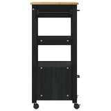 Wooden Kitchen Trolley 48cm Wide With 2 Drawers - Monza