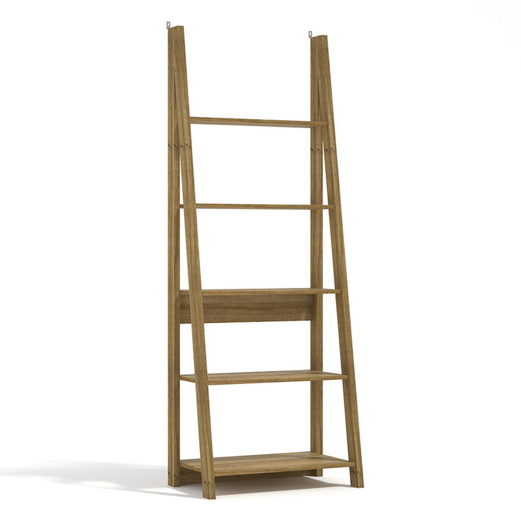 Wooden Ladder Bookcase - Tiva