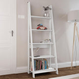 Wooden Ladder Bookcase - Tiva