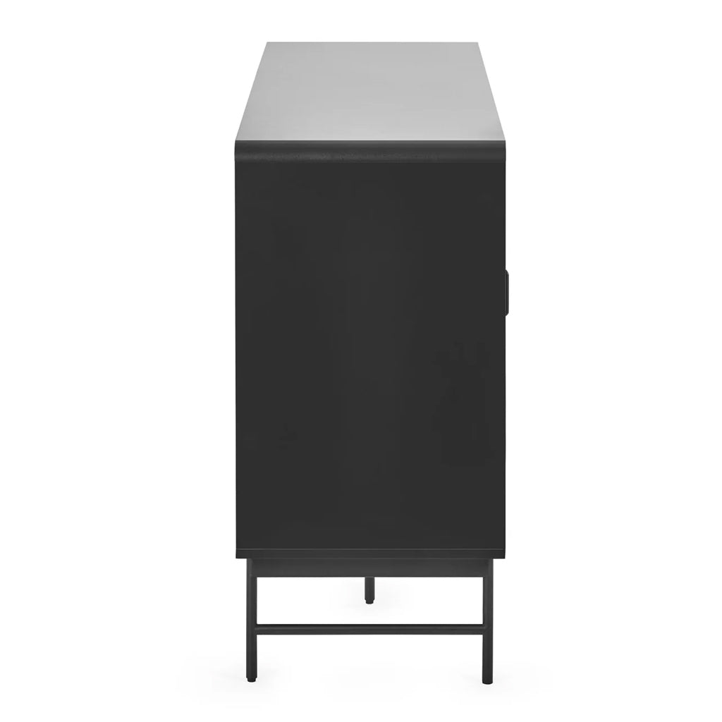 Wooden Lamp Table With 1 Drawer - Alvin