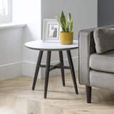 Wooden Lamp Table Round - Firenze