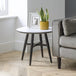 Wooden Lamp Table Round - Firenze