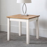 Wooden Lamp Table Square - Coxmoor