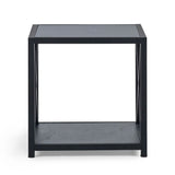 Wooden Lamp Table Square - Lima