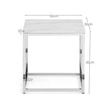 Wooden Lamp Table Square - Scala