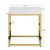 Wooden Lamp Table Square - Scala