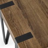 Wooden Lamp Table Square - Troy