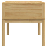 Wooden Lamp Table With 1 Drawer - Floro