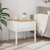 Wooden Lamp Table With 1 Drawer - Floro