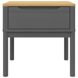 Wooden Lamp Table With 1 Drawer - Floro