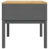 Wooden Lamp Table With 1 Drawer - Floro