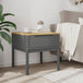 Wooden Lamp Table With 1 Drawer - Floro