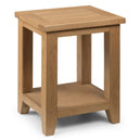 Wooden Lamp Table With Undershelf - Astoria