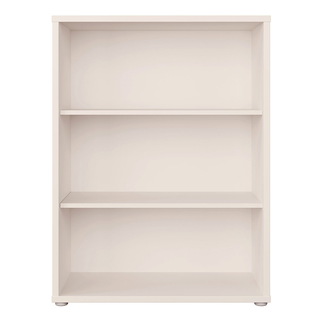 Wooden Low Bookcase Wide With 2 Shelves - Alice Springs