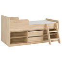 Wooden Low Sleeper Bed With Ladder - Felix