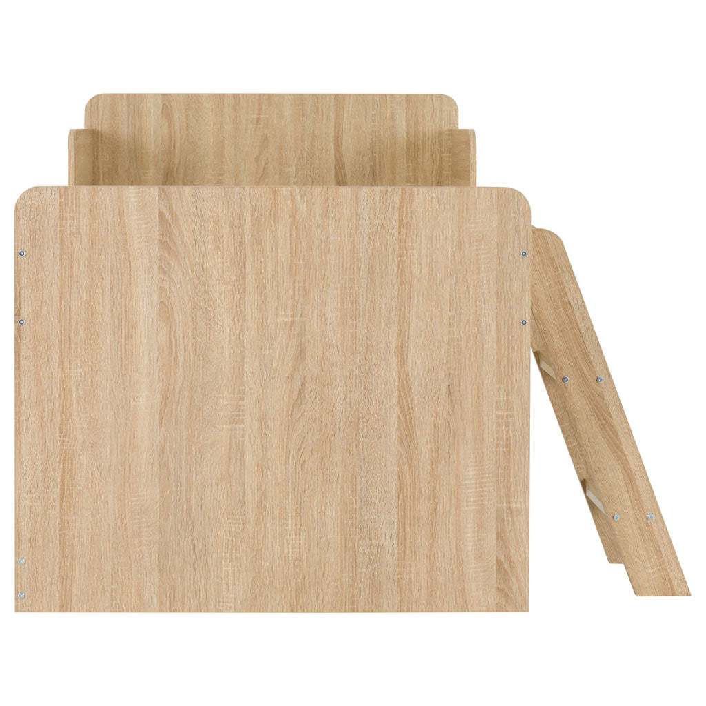 Wooden Low Sleeper Bed With Ladder - Felix