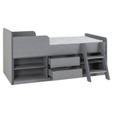 Wooden Low Sleeper Bed With Ladder - Felix