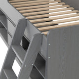 Wooden Low Sleeper Bed With Ladder - Felix