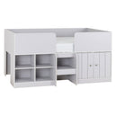 Wooden Low Sleeper Bed With Ladder - Orlando