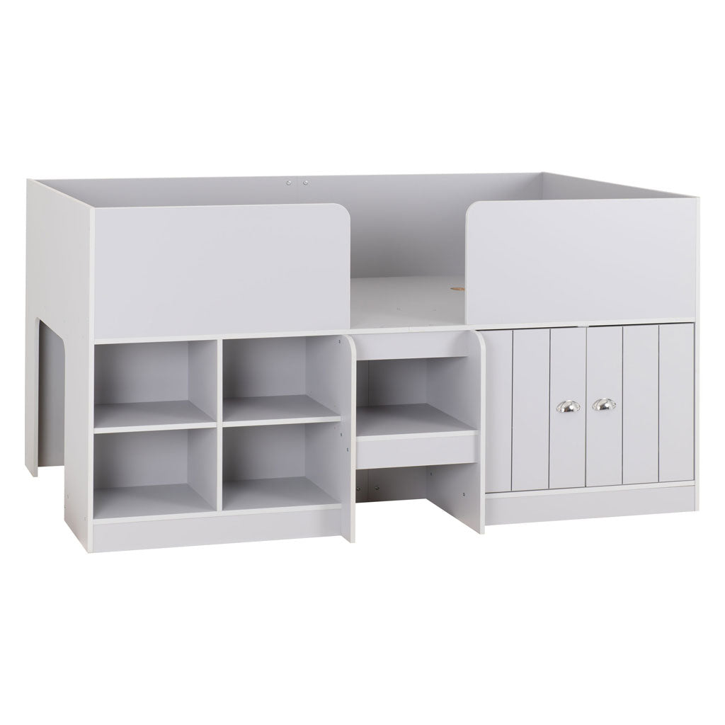 Wooden Low Sleeper Bed With Ladder - Orlando