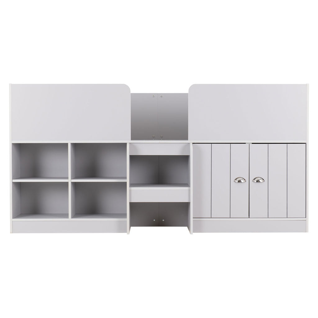 Wooden Low Sleeper Bed With Ladder - Orlando