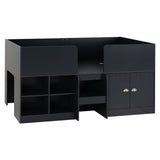 Wooden Low Sleeper Bed With Ladder - Orlando