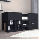 Wooden Low Sleeper Bed With Ladder - Orlando