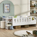 Wooden Low Sleeper Bed With Ladder - Vision
