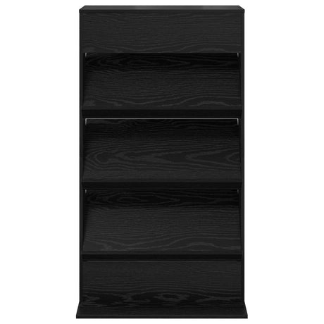 Wooden Magazine Rack 126cm High With 3 Shelves - Vantage Home