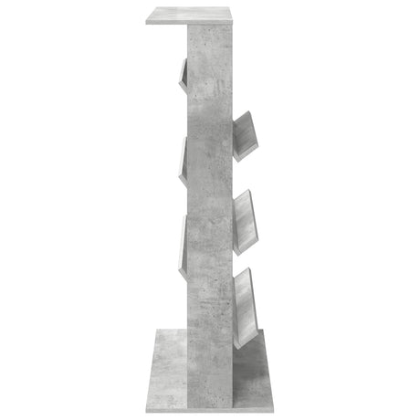Wooden Magazine Rack 126cm High With 3 Shelves - Vantage Home