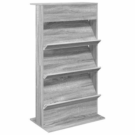 Wooden Magazine Rack 126cm High With 3 Shelves - Vantage Home