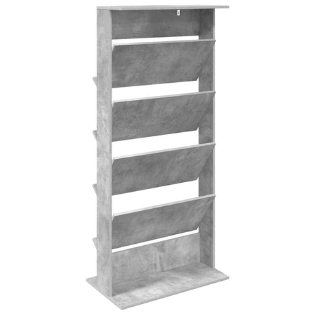Wooden Magazine Rack 156cm High With 4 Shelves - Vantage Home