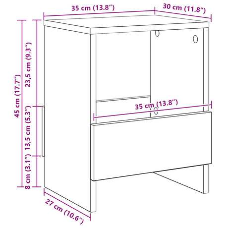 Wooden Magazine Rack 35cm Wide - Vantage Home