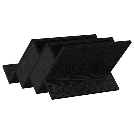 Wooden Magazine Rack 40cm Wide - Vantage Home