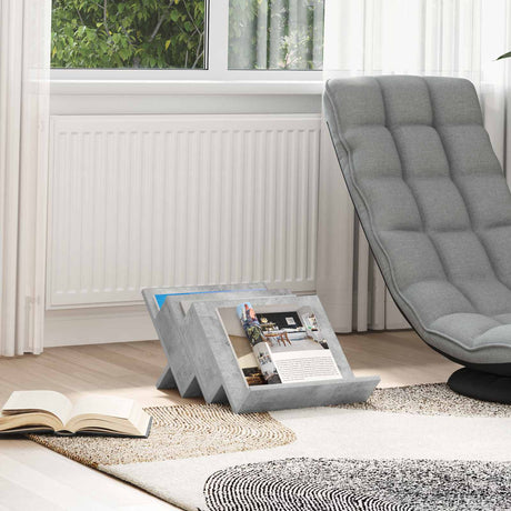 Wooden Magazine Rack 40cm Wide - Vantage Home