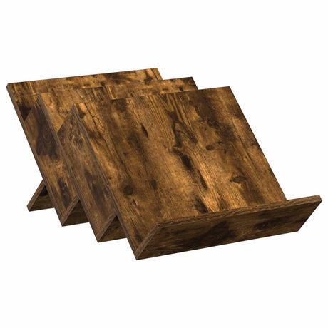 Wooden Magazine Rack 40cm Wide - Vantage Home