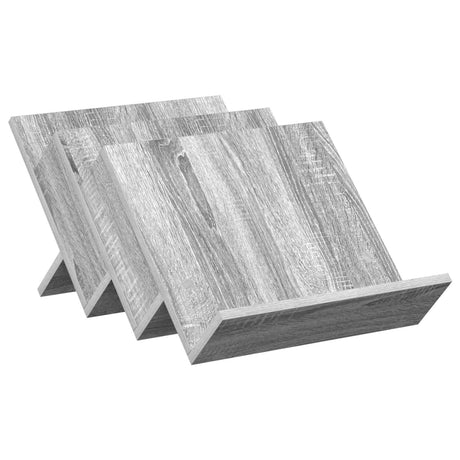 Wooden Magazine Rack 40cm Wide - Vantage Home