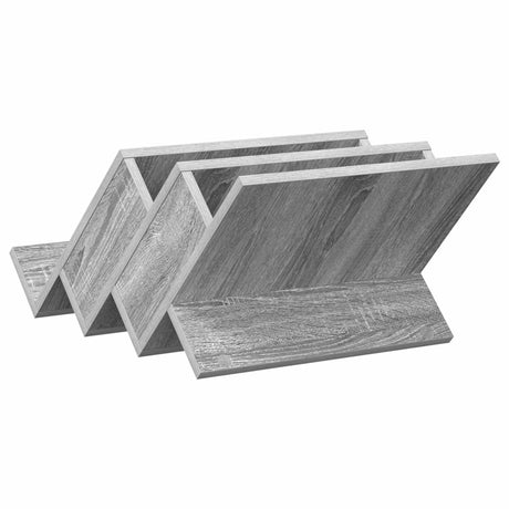 Wooden Magazine Rack 40cm Wide - Vantage Home